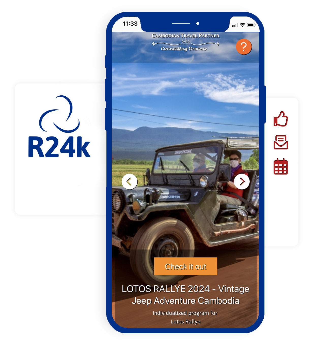 DMC Travel Agency Software | Online Quotation Mobile View